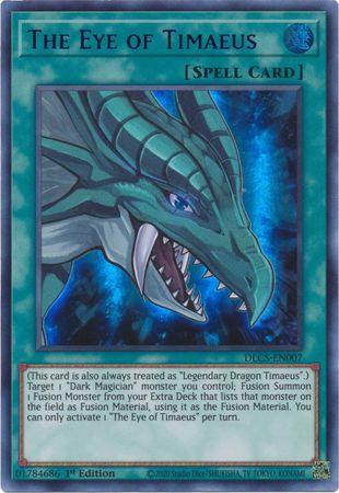 The Eye of Timaeus (Blue) [DLCS-EN007] Ultra Rare - Doe's Cards