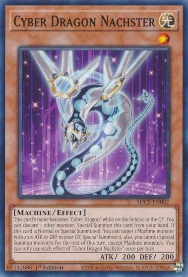 Cyber Dragon Nachster [SDCS-EN007] Common - Doe's Cards