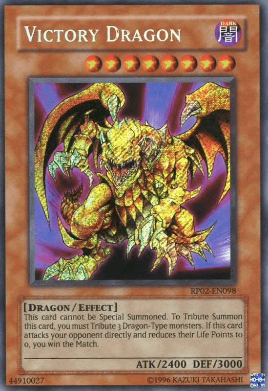 Victory Dragon [RP02-EN098] Secret Rare - Doe's Cards