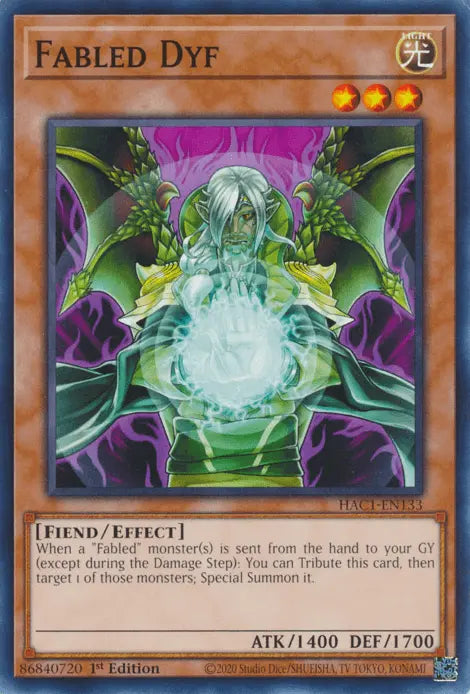 Fabled Dyf [HAC1-EN133] Common - Doe's Cards