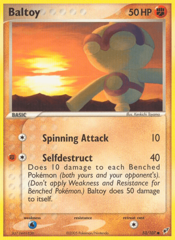 Baltoy (53/107) [EX: Deoxys] - Doe's Cards