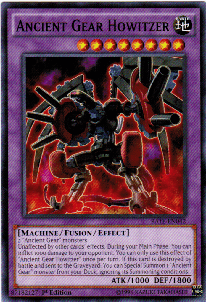 Ancient Gear Howitzer [RATE-EN042] Common - Doe's Cards