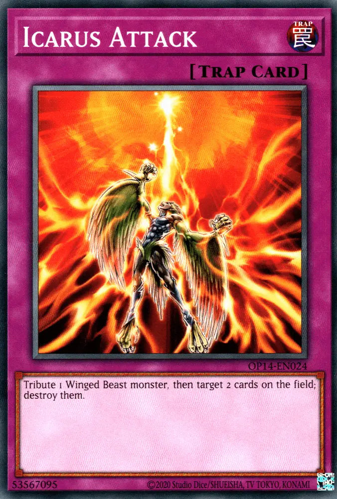 Icarus Attack [OP14-EN024] Common - Doe's Cards