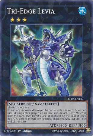 Tri-Edge Levia [BP03-EN132] Shatterfoil Rare - Doe's Cards