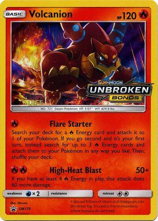 Volcanion (SM179) (Staff Prerelease Promo) [Sun & Moon: Black Star Promos] - Doe's Cards