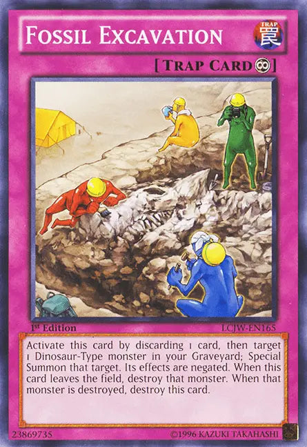 Fossil Excavation [LCJW-EN165] Common - Doe's Cards