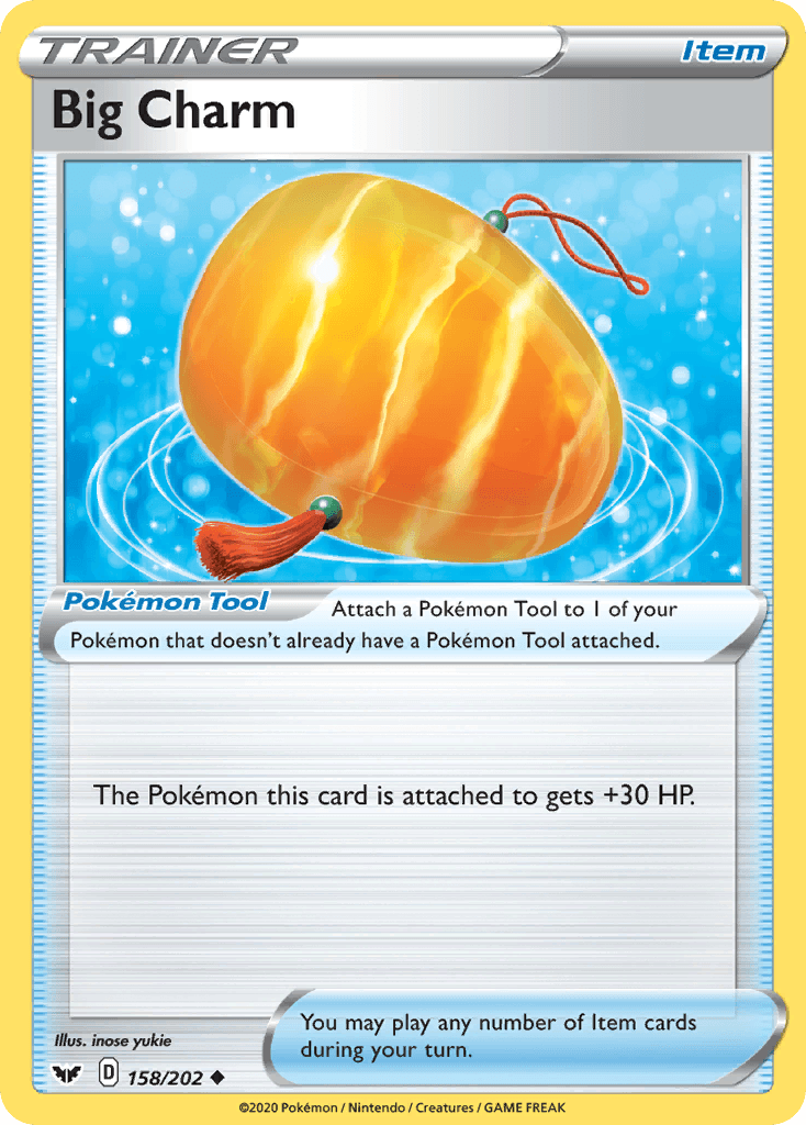 Big Charm (158/202) [Sword & Shield: Base Set] - Doe's Cards