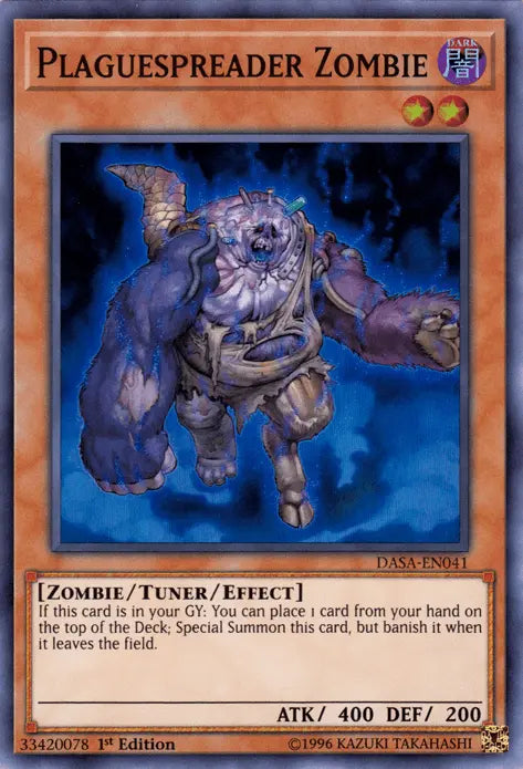 Plaguespreader Zombie [DASA-EN041] Super Rare - Doe's Cards