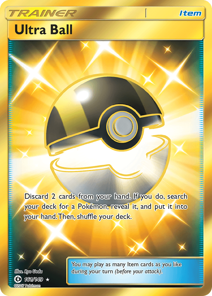 Ultra Ball (161/149) [Sun & Moon: Base Set] - Doe's Cards