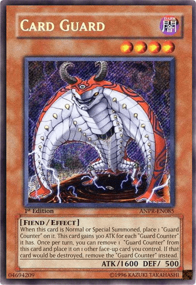 Card Guard [ANPR-EN085] Secret Rare - Doe's Cards