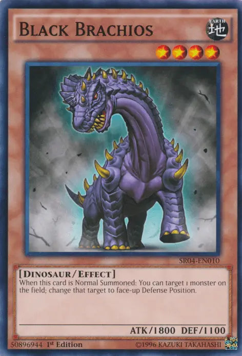Black Brachios [SR04-EN010] Common - Doe's Cards