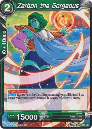 Zarbon the Gorgeous (BT10-085) [Rise of the Unison Warrior 2nd Edition] - Doe's Cards