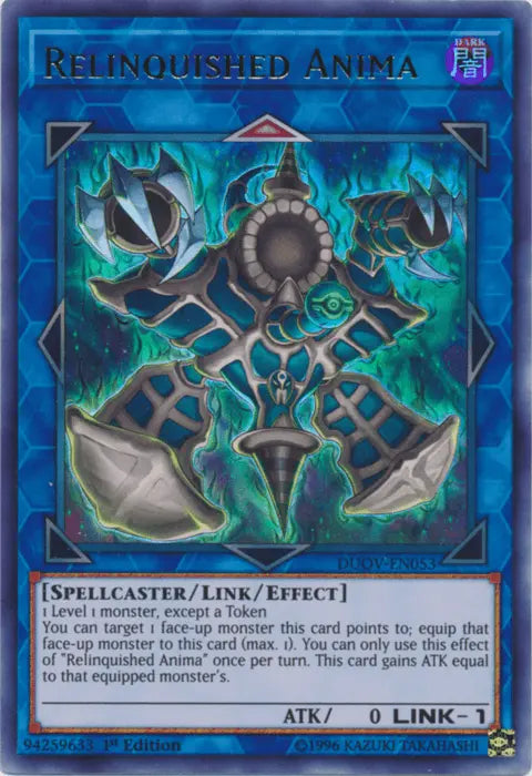 Relinquished Anima [DUOV-EN053] Ultra Rare - Doe's Cards