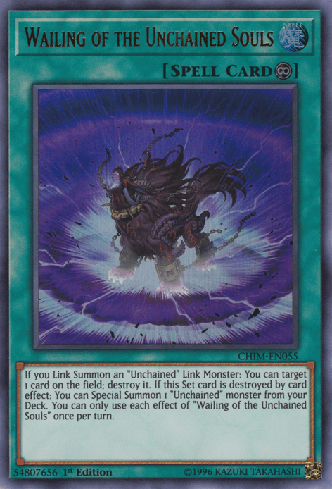 Wailing of the Unchained Souls [CHIM-EN055] Ultra Rare - Doe's Cards