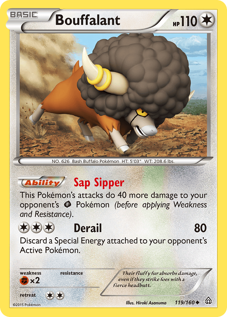 Bouffalant (119/160) [XY: Primal Clash] - Doe's Cards