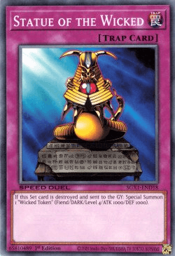 Statue of the Wicked [SGX1-END18] Common - Doe's Cards