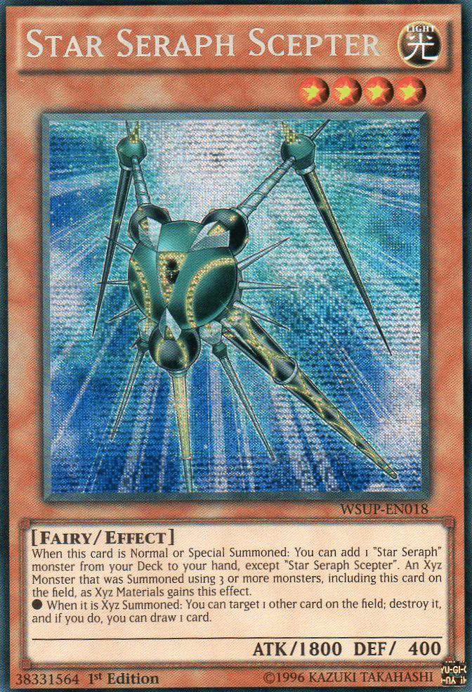 Star Seraph Scepter [WSUP-EN018] Secret Rare - Doe's Cards