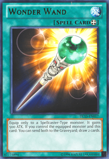 Wonder Wand (Green) [DL15-EN017] Rare - Doe's Cards