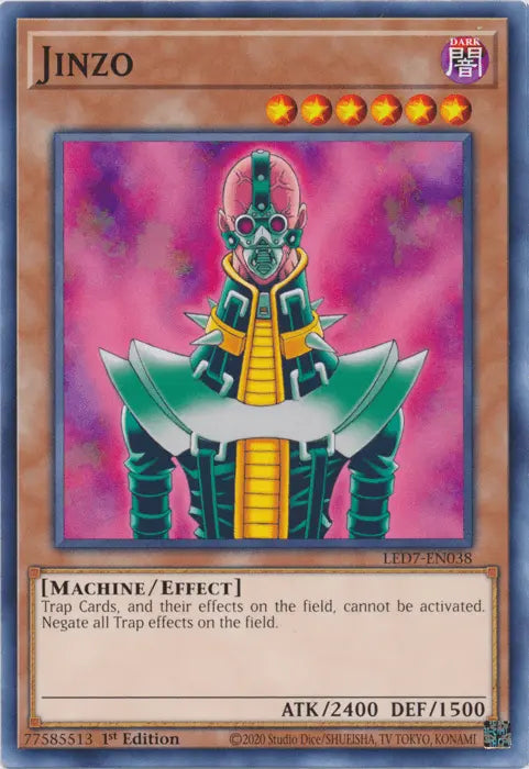 Jinzo [LED7-EN038] Common - Doe's Cards