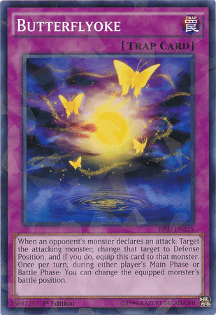 Butterflyoke [BP03-EN225] Shatterfoil Rare - Doe's Cards