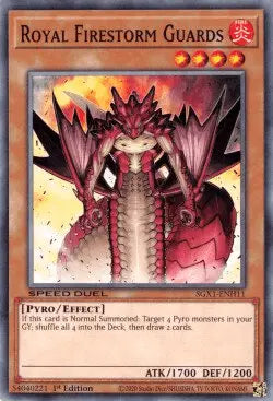 Royal Firestorm Guards [SGX1-ENH11] Common - Doe's Cards
