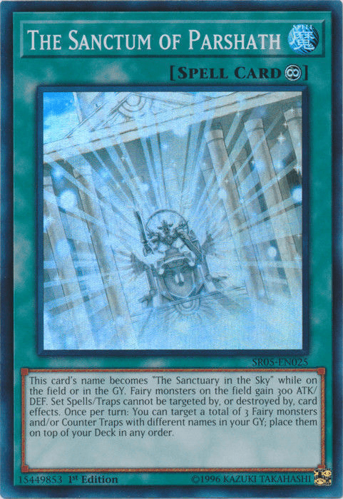 The Sanctum of Parshath [SR05-EN025] Super Rare - Doe's Cards