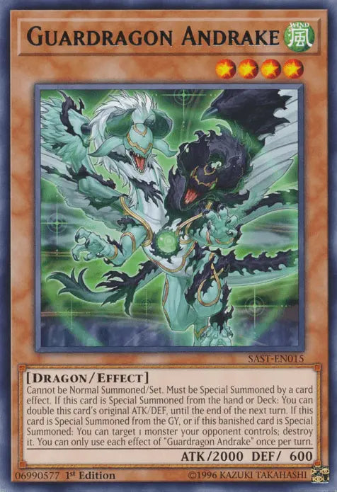 Guardragon Andrake [SAST-EN015] Rare - Doe's Cards