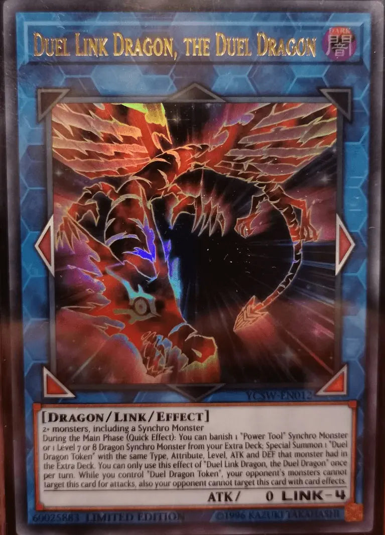 Duel Link Dragon, the Duel Dragon [YCSW-EN012] Ultra Rare - Doe's Cards