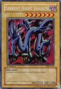 Serpent Night Dragon (MRL-E130) [MRL-E130] Secret Rare - Doe's Cards