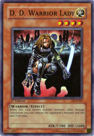 D.D. Warrior Lady [DCR-027] Super Rare - Doe's Cards