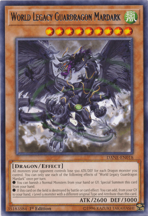 World Legacy Guardragon Mardark [DANE-EN018] Rare - Doe's Cards