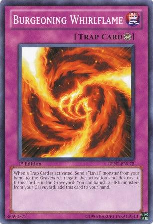 Burgeoning Whirlflame [GENF-EN072] Common - Doe's Cards