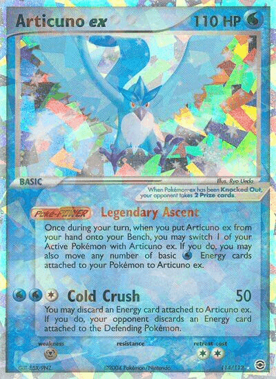 Articuno ex (114/112) [EX: FireRed & LeafGreen] - Doe's Cards