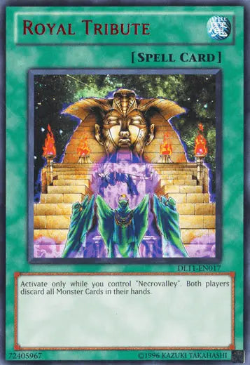Royal Tribute (Red) [DL11-EN017] Rare - Doe's Cards