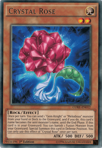 Crystal Rose [CORE-EN012] Rare - Doe's Cards