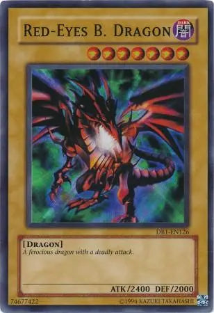 Red-Eyes B. Dragon [DB1-EN126] Super Rare - Doe's Cards