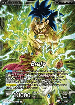 Broly // Broly, Legend's Dawning (P-068) [Mythic Booster] - Doe's Cards