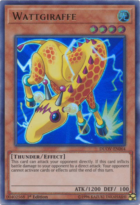 Wattgiraffe [DUOV-EN064] Ultra Rare - Doe's Cards