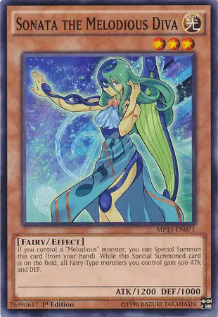 Sonata the Melodious Diva [MP15-EN071] Common - Doe's Cards