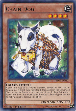 Chain Dog [BP03-EN080] Common - Doe's Cards