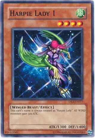 Harpie Lady 1 [DR3-EN077] Common - Doe's Cards