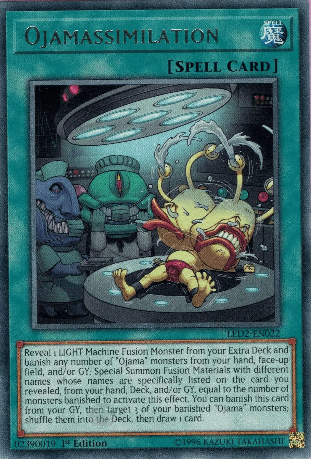 Ojamassimilation [LED2-EN022] Rare - Doe's Cards