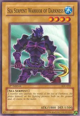 Sea Serpent Warrior of Darkness [IOC-059] Common - Doe's Cards