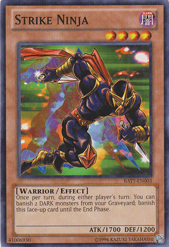 Strike Ninja [BATT-EN003] Starfoil Rare - Doe's Cards