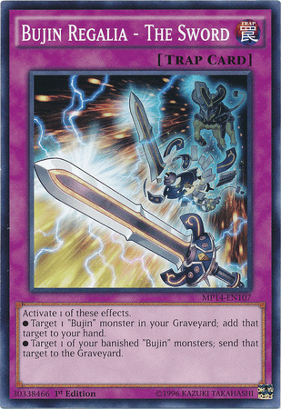 Bujin Regalia - The Sword [MP14-EN107] Common - Doe's Cards