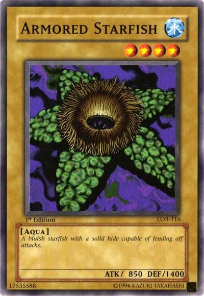 Armored Starfish [LOB-116] Common - Doe's Cards