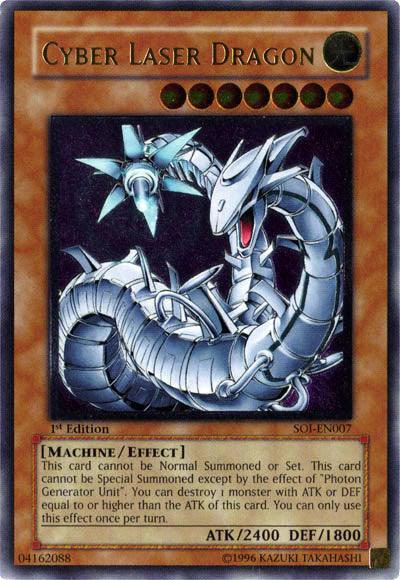 Cyber Laser Dragon (UTR) [SOI-EN007] Ultimate Rare - Doe's Cards