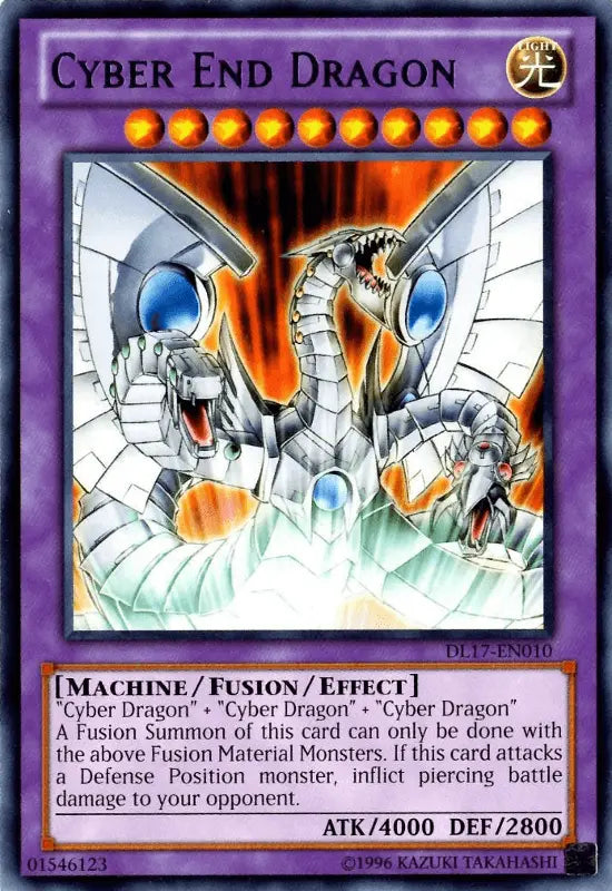 Cyber End Dragon (Purple) [DL17-EN010] Rare - Doe's Cards