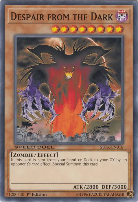 Despair from the Dark [SBTK-EN018] Common - Doe's Cards