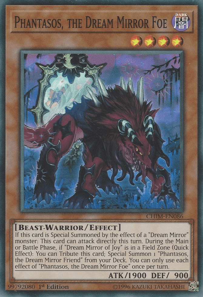 Phantasos, the Dream Mirror Foe [CHIM-EN086] Super Rare - Doe's Cards